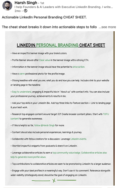 LinkedIn Personal Branding Tips